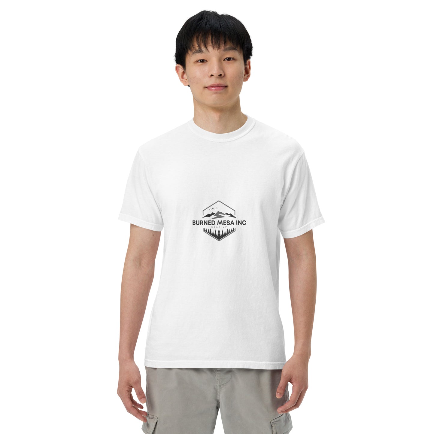 Unisex garment-dyed heavyweight t-shirt